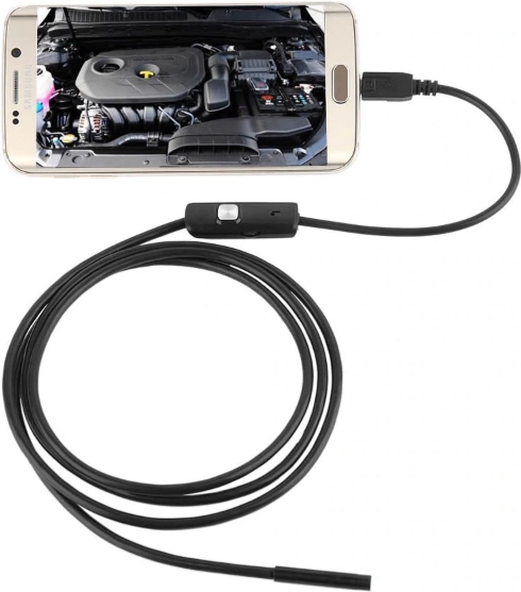 Togadget Endoscoop Mini USB Camera met USB-C adapter 2m