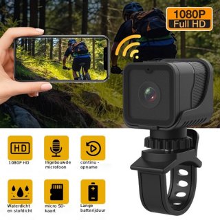 De TRESTO Mini Actiecamera in één oogopslag