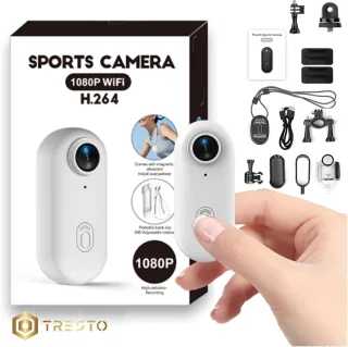 De TRESTO - Mini Action Camera - Bodycamera in één oogopslag