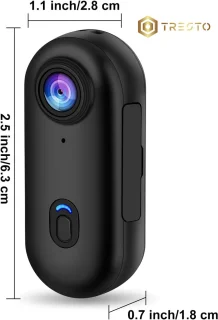 Wat vinden we goed aan de TRESTO - Mini Action Camera - Bodycamera