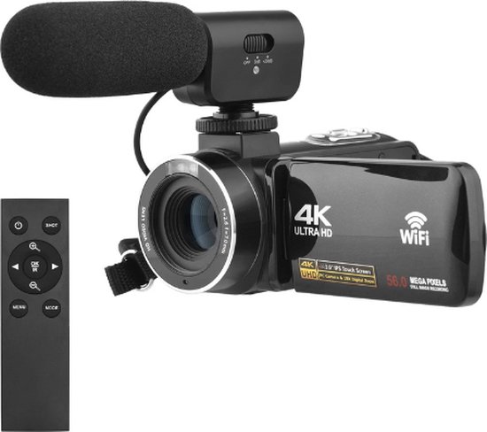 Tumex 4K Ultra HD Camcorder 56MP