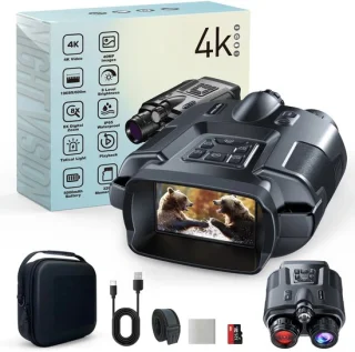 UFTA nachtzichtkijker 4k zwart