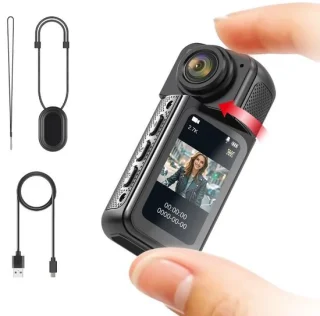 Ulisem actiecamera mini duimcamera zwart