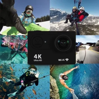 Ultra HD 4K Action Camera – Zwart