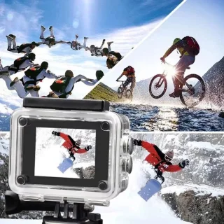 Ultra HD 4K Action Camera – Zwart