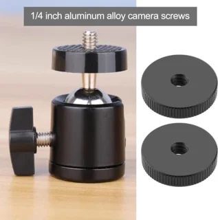 Universeel Camera Borgmoer Adapter 1/4 inch Vrouwelijk Aluminium 26x6,5mm