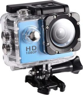 Universele Actiecamera (Blauw)