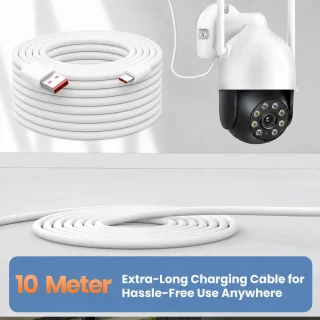 USB-C kabel 10m - Type C stroomverlengkabel voor Mi camera
