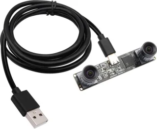 USB-camera met M12-dubbele lens