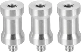 Vemera camera-spindel-schroefconverter 1/4 inch - M6 mannelijk - 32 mm - 3-pack