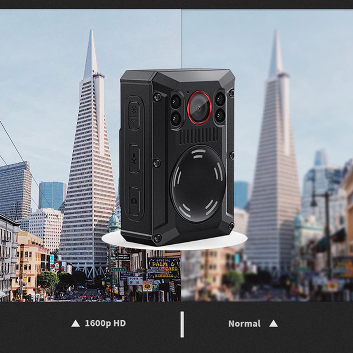 Viatel Bodycam HD Network Camera met Dock Charger