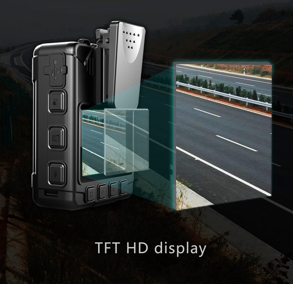 Viatel Bodycam HD Network Camera met Dock Charger