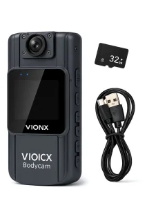 VIONX Pro Bodycam 4K - Draagbare Bodycamera