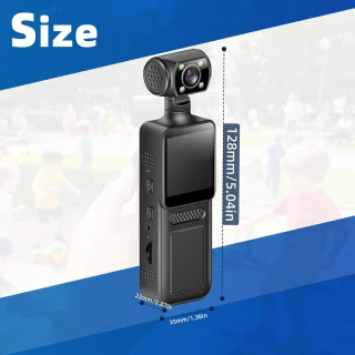 Vlogcamera 4K 40MP WLAN voor reizen en outdoor - ShopVlot