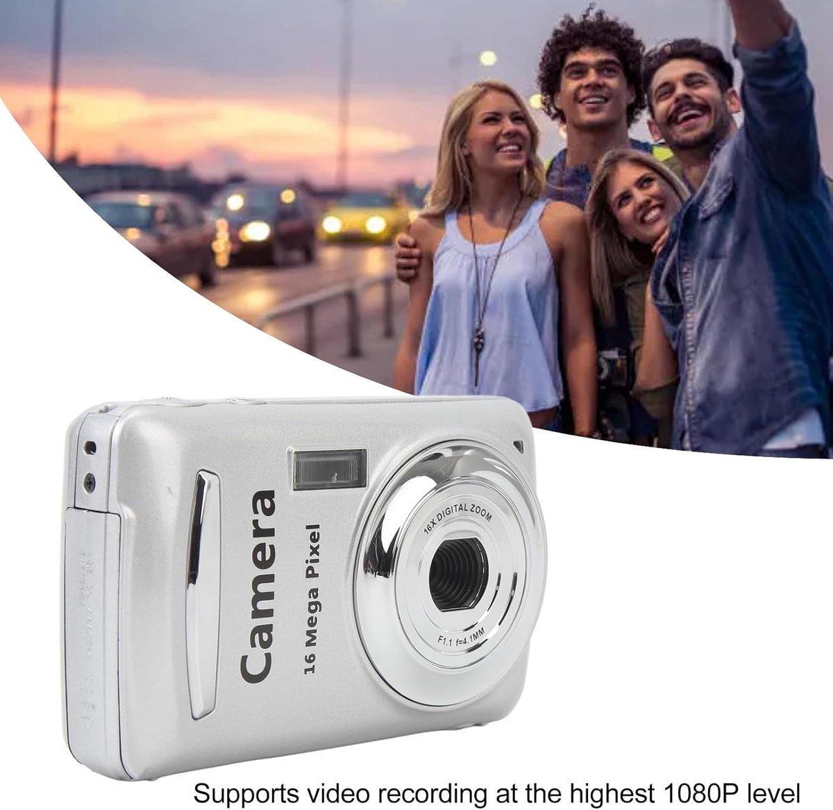 Vlogcamera Beginners met Schermpje