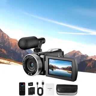 Vlogcamera voor beginners - videocamera voor kinderen