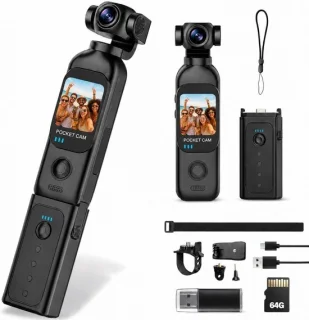 Vloggingcamera van ShopVlot met 270° draaibare lens