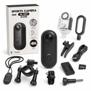 Vosoi Mini Action Camera 4K: klein maar fijn voor elk avontuur