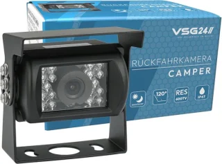 VSG 24 23123 - Camper achteruitrijcamera + transportcamera incl. adapterkabel