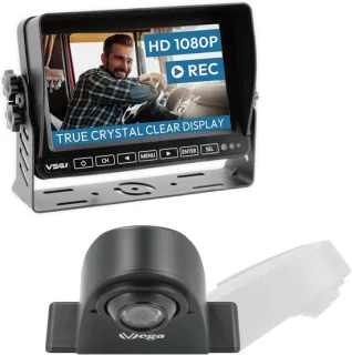 VSG 24 24134 7" HD conveyor set met HD bullet head camera