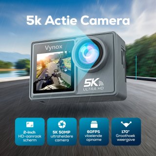 Vynox Action Camera 5K