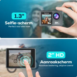 Vynox Action Camera 5K