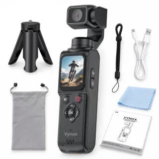De Vynox Pocket Camera 4K action- en vlogcamera in één oogopslag