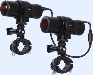 Waterdichte HD Actiecamera 170° Fisheye Nachtzicht Voor Fiets & Motorfiets