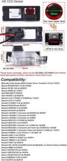 Waterproof achteruitrijcamera voor Mercedes - ShopVlot