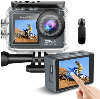 De Wazomo Actioncamera 5K in één oogopslag