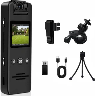 White-Label® Bodycam Actioncam Zwart