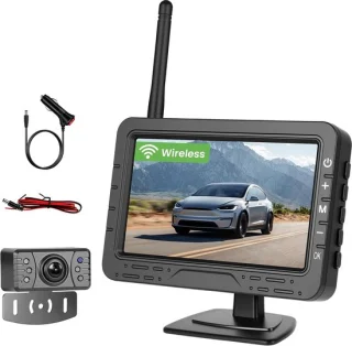 Wireless achteruit camera met 4,3 inch display