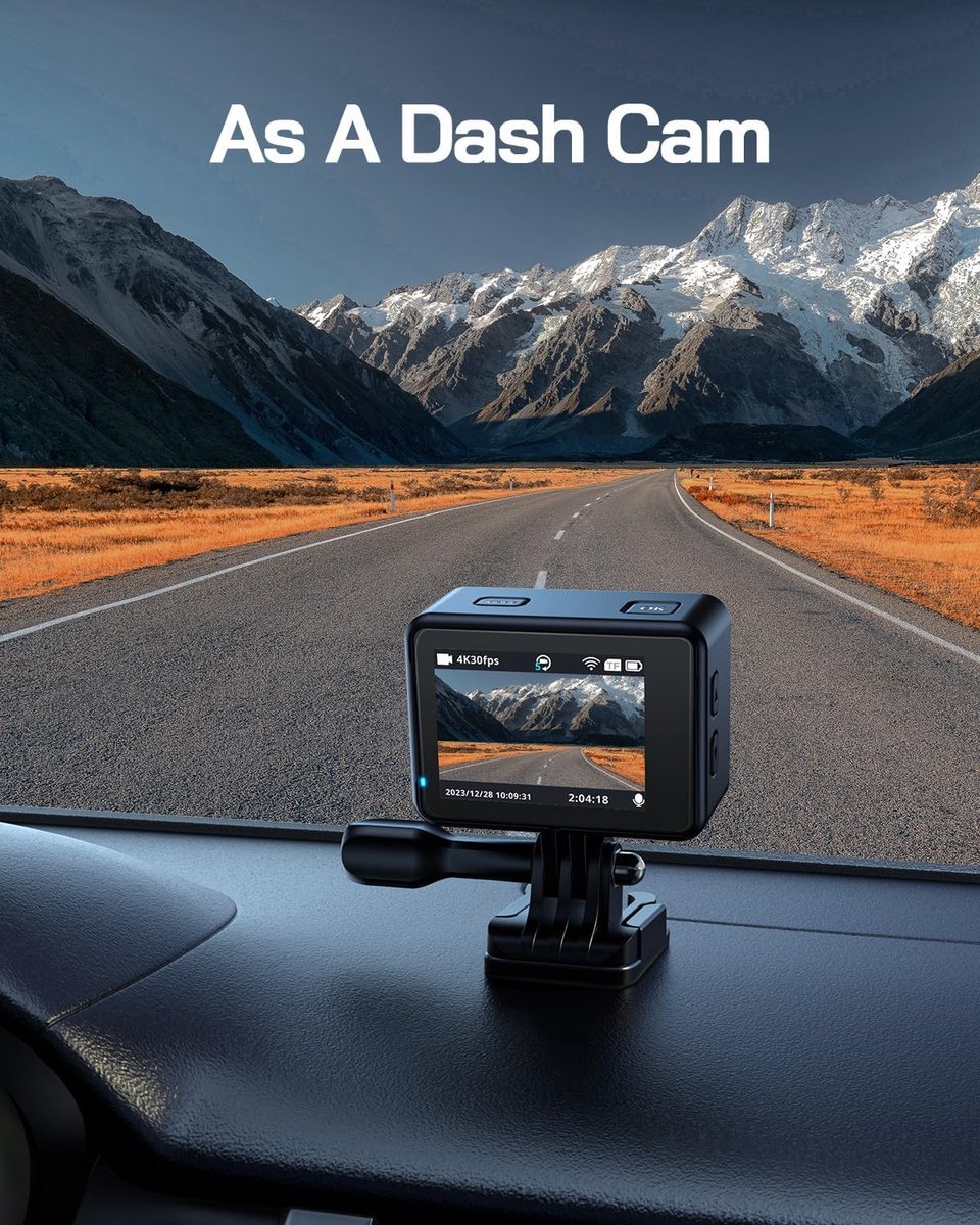WOLFANG GA120 4K Action Camera