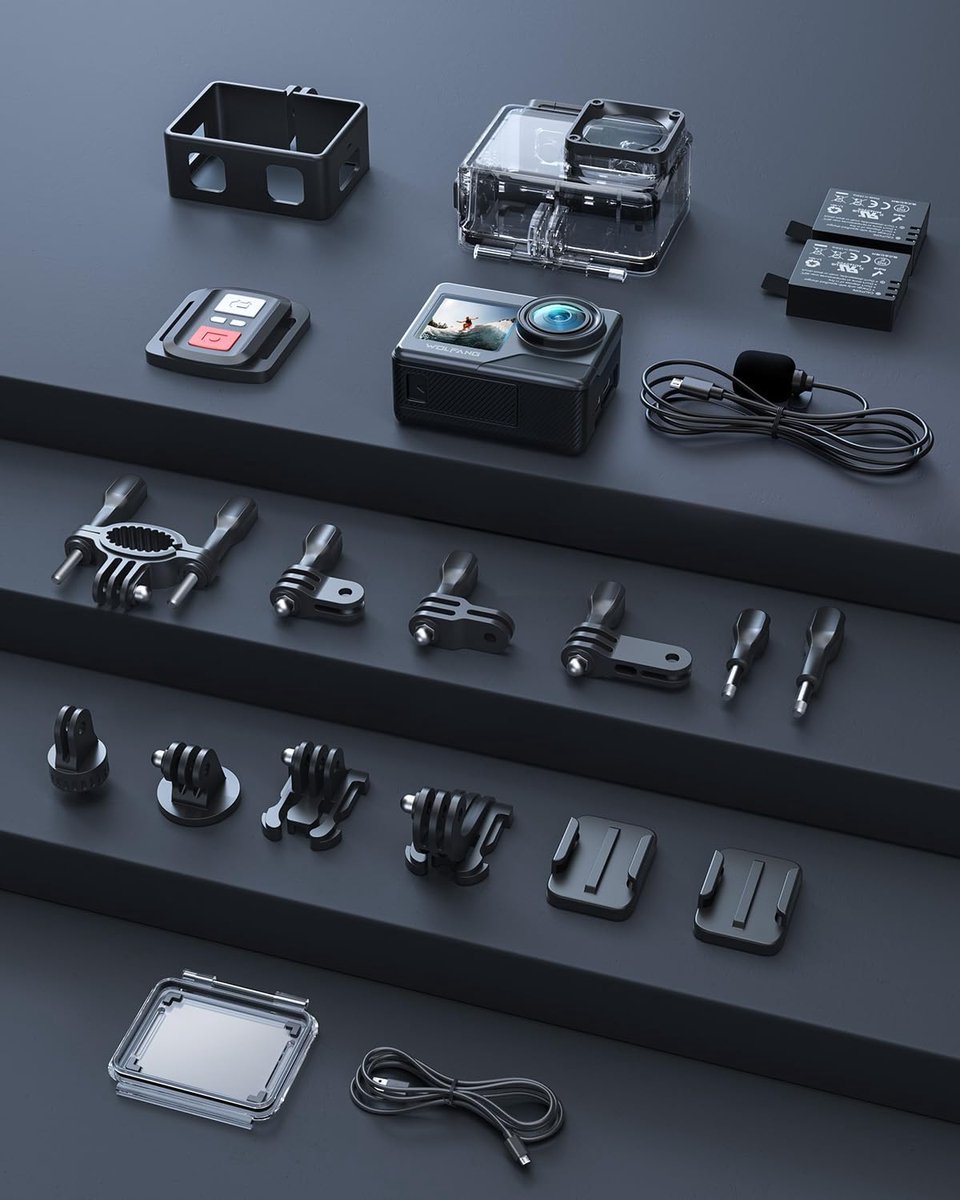 WOLFANG GA120 4K Action Camera