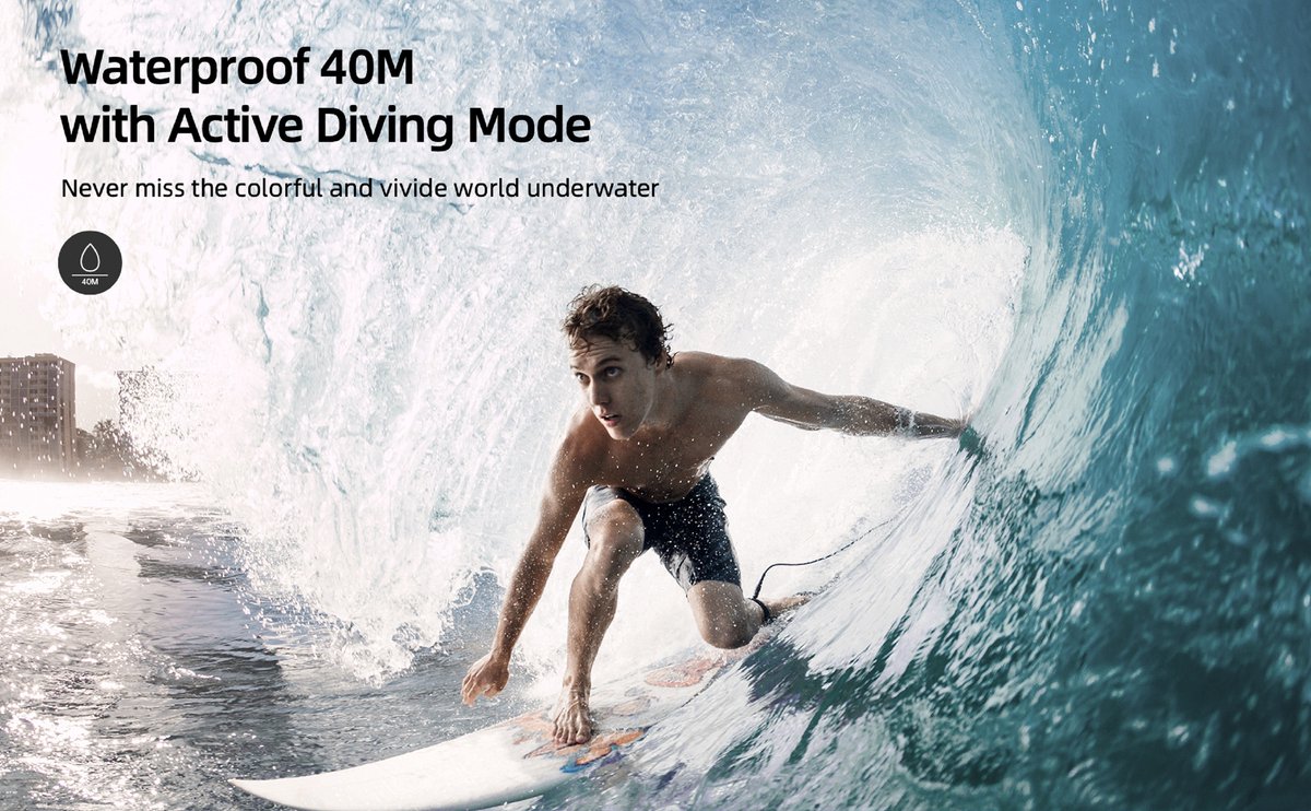WOLFANG GA300 4K Action Camera