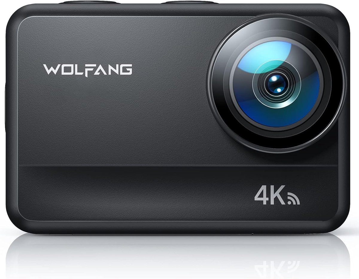De WOLFANG GA400 4K Action Camera in één oogopslag