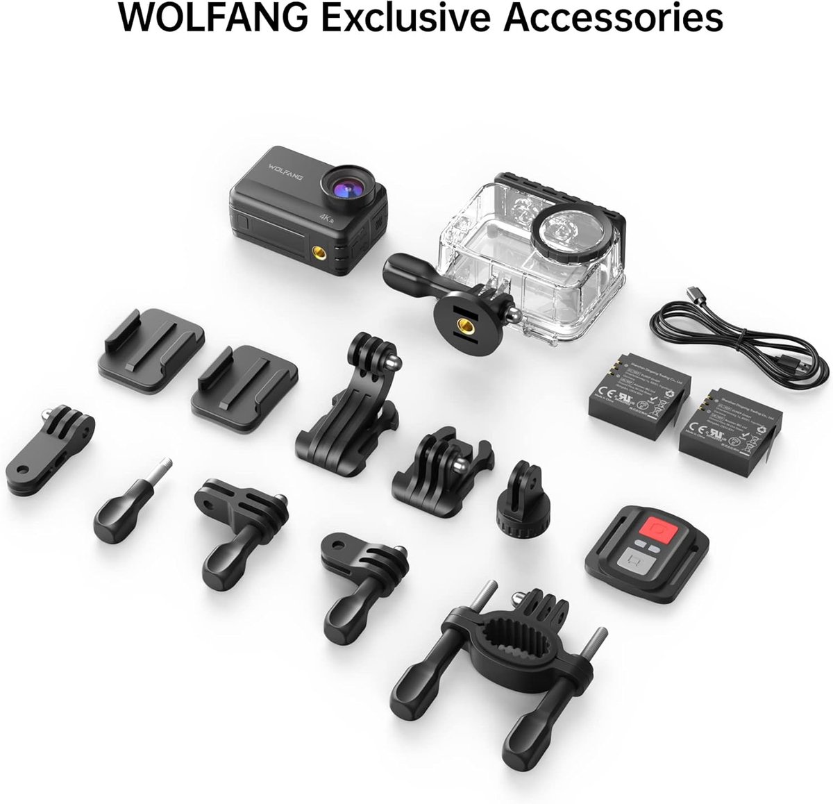 Wat vinden we goed aan de WOLFANG GA400 4K Action Camera