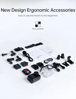 WOLFANG GA420 Action Camera 4K 60FPS 24MP Touchscreen WiFi