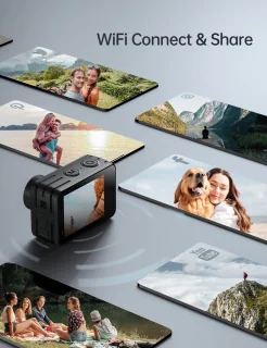 WOLFANG GA420 Action Camera 4K 60FPS 24MP Touchscreen WiFi
