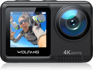 WOLFANG GA420 Action Camera 4K 60FPS 24MP Touchscreen WiFi