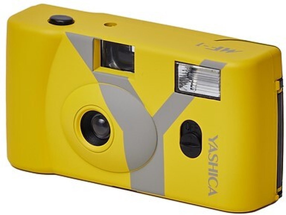 Yashica MF-1 35mm Camera Geel