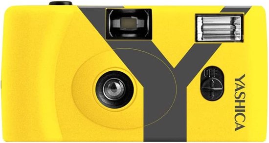 Yashica MF-1 35mm Camera Geel