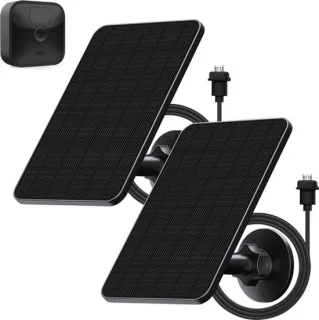 Zonnepaneel voor camera outdoor (2-pack)