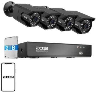 ZOSI C105 4-kamer NVR-set