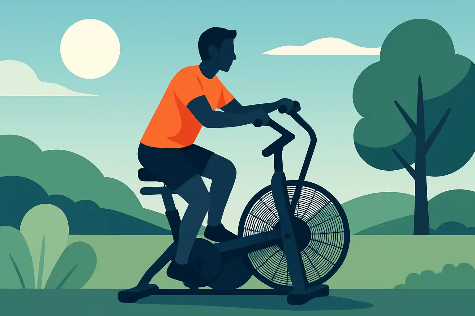 Airbike buiten gebruiken: zo train je veilig en effectief in de frisse lucht