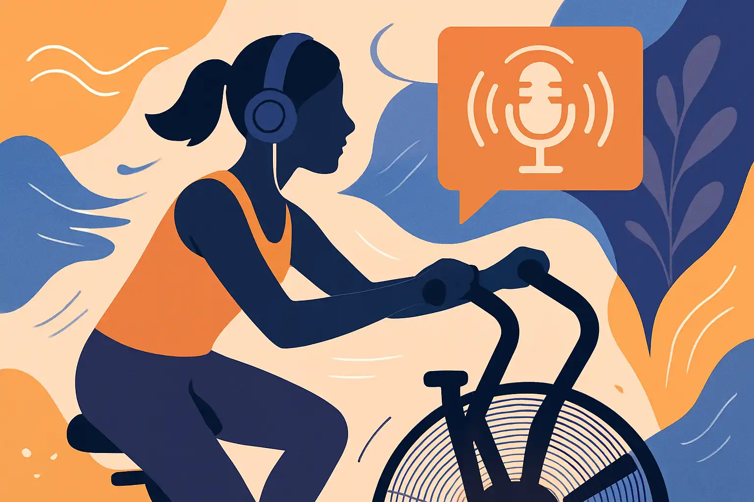 Airbike en podcasts: hoe je productief multitaskt tijdens je cardio-sessies