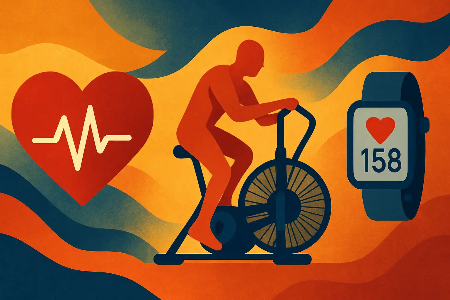 Hartslag of gevoel: wat je echt moet vertrouwen tijdens zware airbike-intervallen