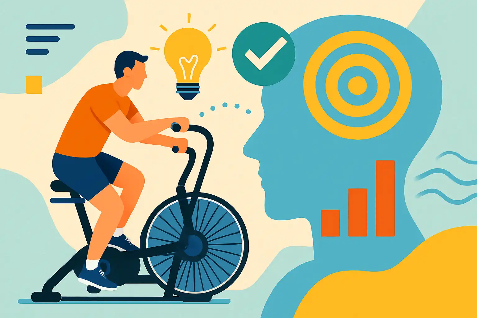 Hoe de airbike helpt bij ADHD: korte intervallen, mentale focus en praktische trainingshacks