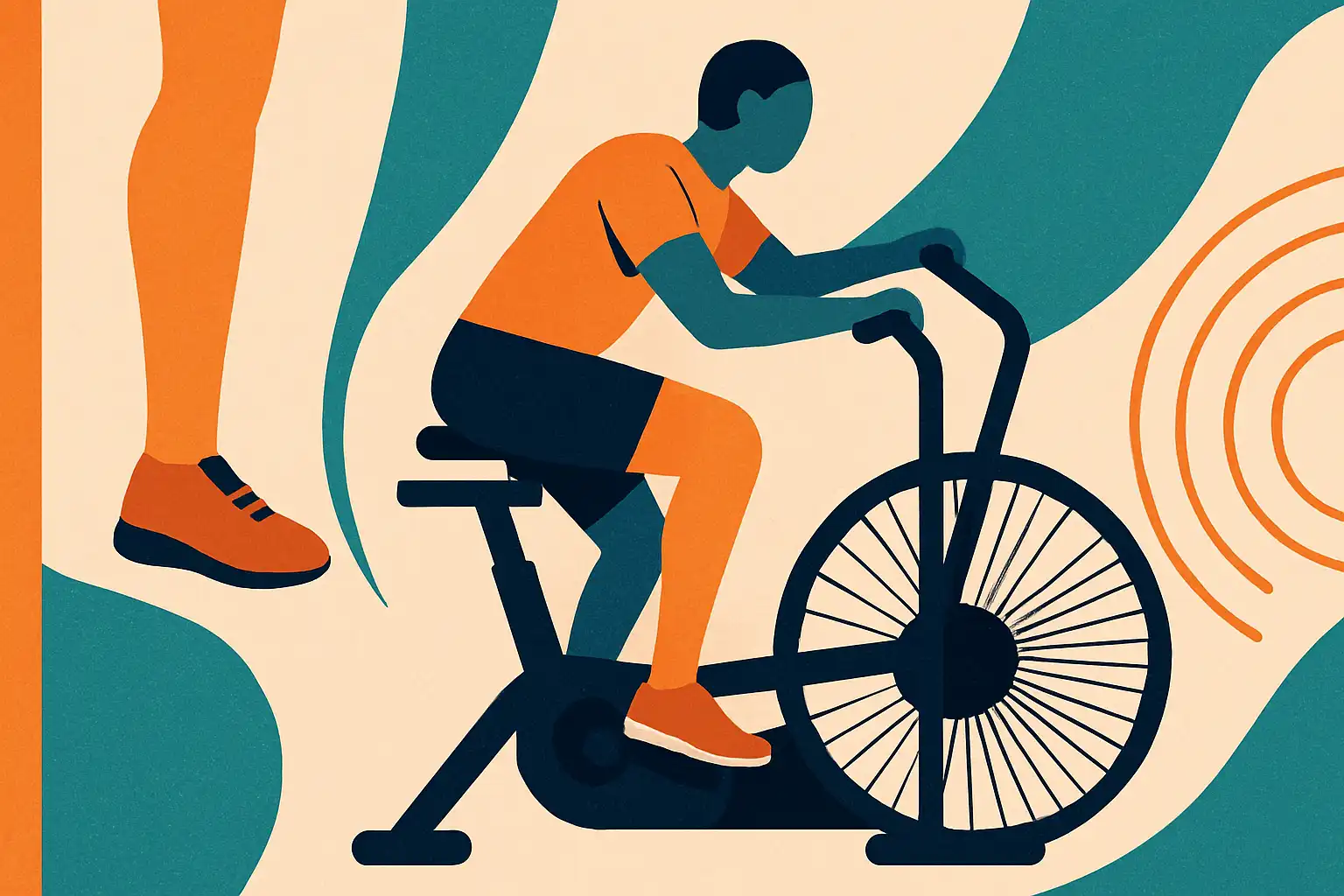 Is één been sterker? zo herken en repareer je krachtonevenwicht op de airbike