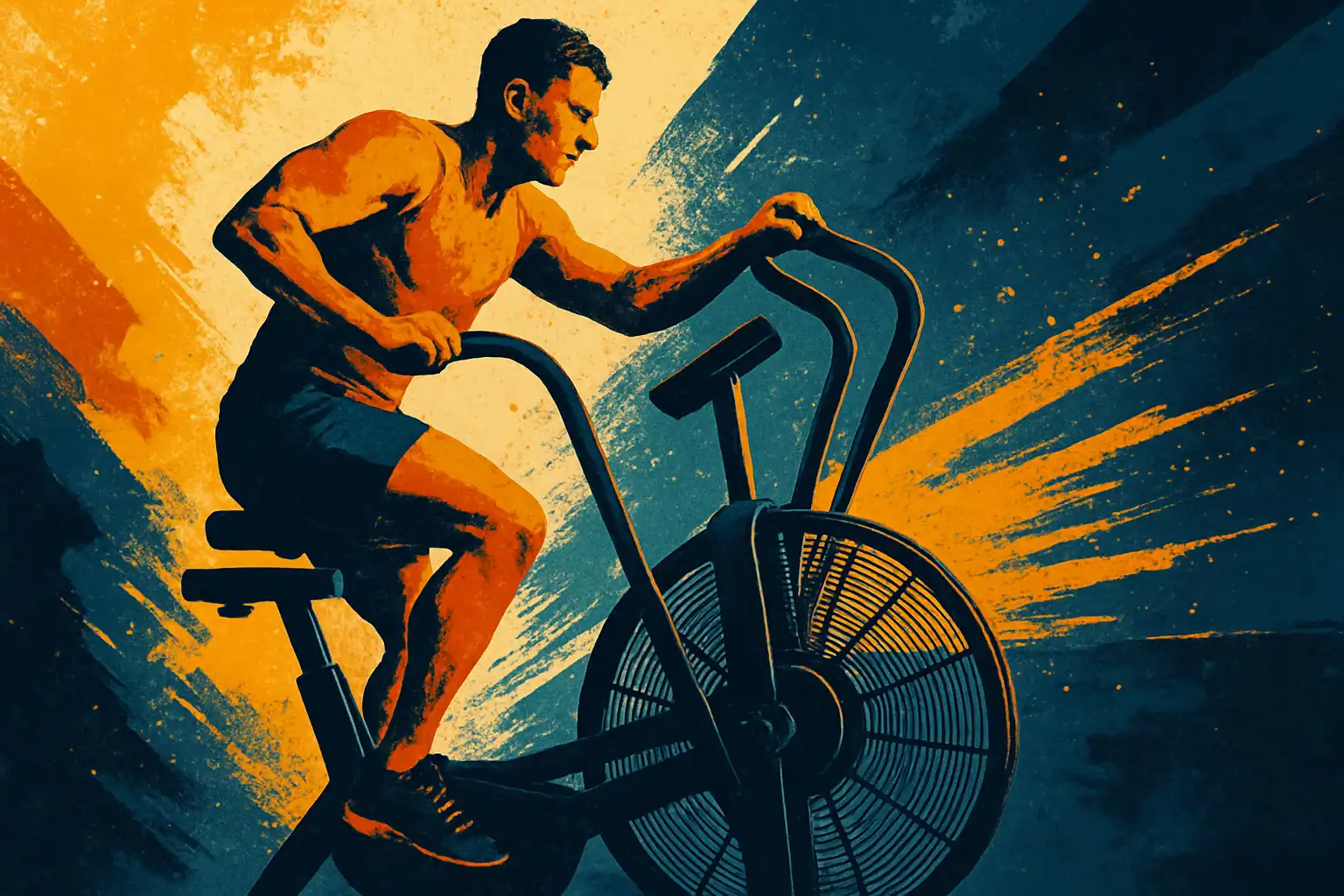 Obstacle-run ready: airbike workouts die je explosiviteit en uithoudingsvermogen boosten
